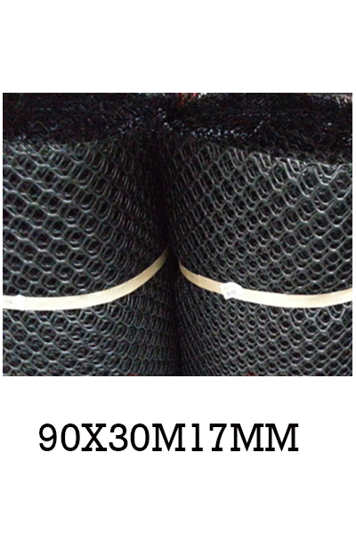 ตข. พลาสติกดำ90X30M17MM#322