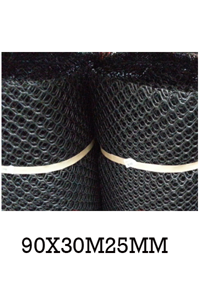 ตข. พลาสติกดำ90X30M25MM#318