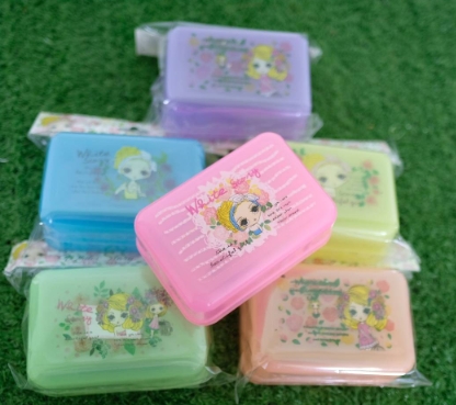 กล่องใส่สบู่คละแบบ10B*12