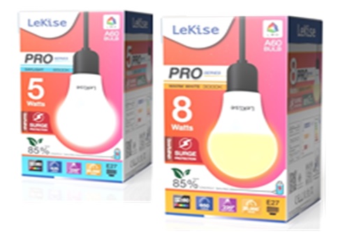 หลอดLED BLUB DL LEKISE 8W PRO E27