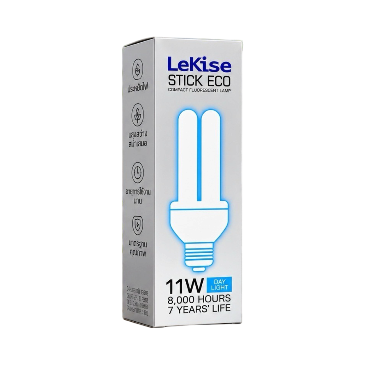 หลอดตะเกียบ2U DL LEKISE 11WT4 EX-D