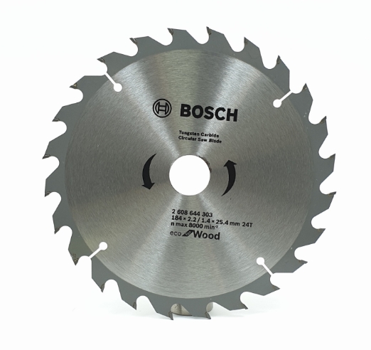 ใบเลื่อยวงเดือนBOSCH7 NEW1/4"24T