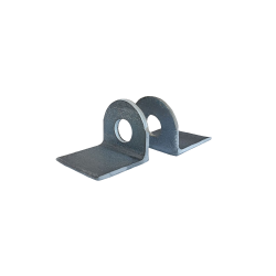 หูช้างเหล็กเล็กชุบซิงค์3.8X3.8CM