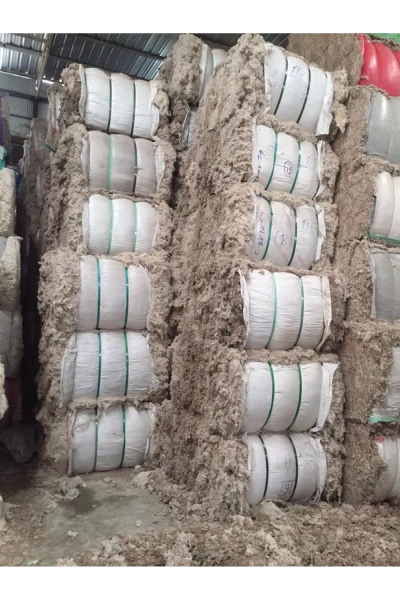 ขี้ฝ้ายใส้นุ่น10KG(สำลีเทา)