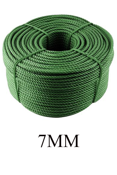 เชือกโพลีเขียว 7MM