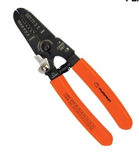 คีมปอก+ตัดสายไฟPUMPKIN  6"#14617 