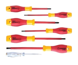 ชุดไขควงแฉกแบน 7ตัวPUMPKIN PROVDE-IS7S(17782)