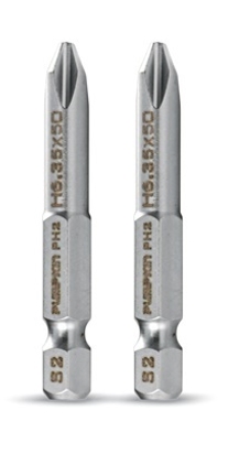 ดอกไขควงลมS2 หัวลด แพ็คPUMPKIN PH2-50 (13144)