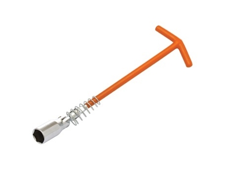 ขันบ็อกซ์หัวเทียน ตัวT หุ้มPVC Cr-VPUMPKIN 21MM(61089)