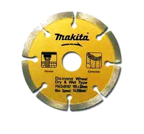 ใบตัดเพชรMAKITA 4"แห้งD-05197