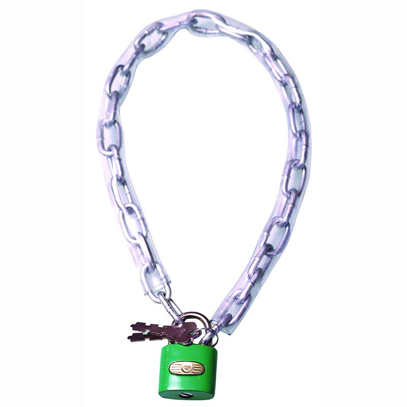 โซ่หุ้ม+กุญแจ