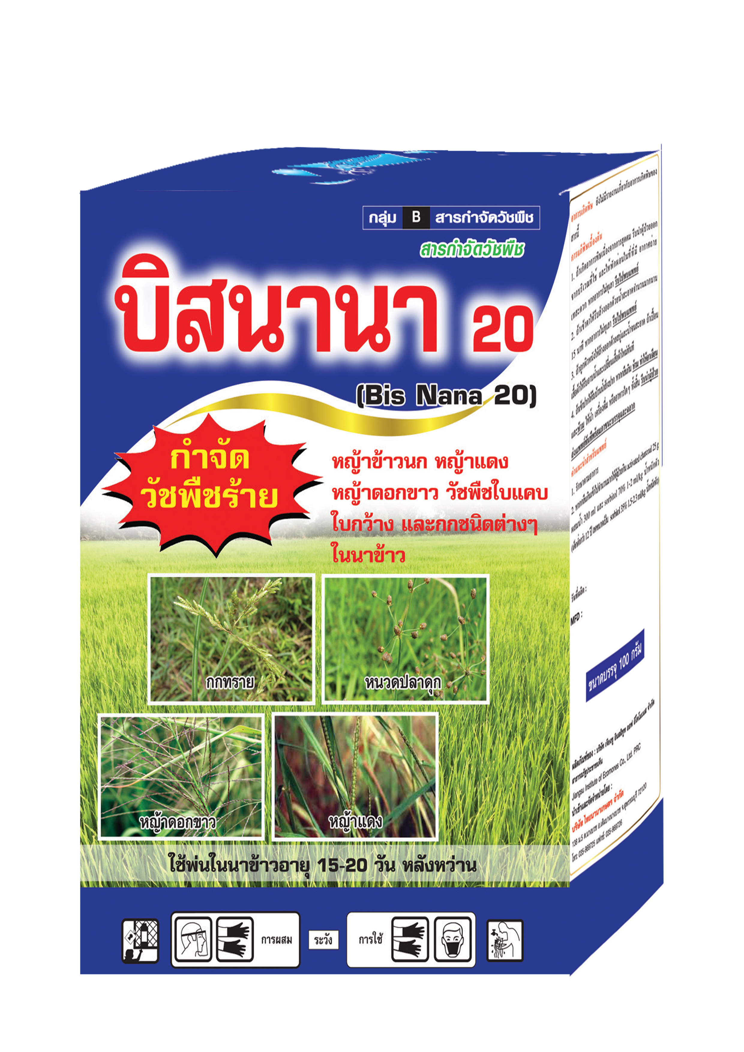 บิสนานา20+จับใบ10X10G*60