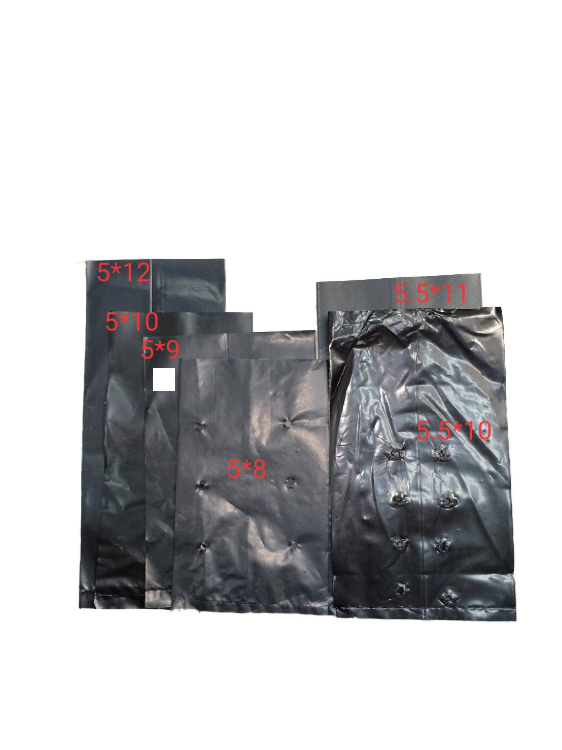 ถุงเพาะชำ5X9"500G*30