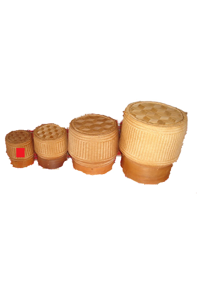 กระติบข้าวไม้ค่าเล็ก