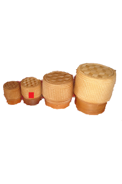 กระติบข้าวไม้ค่ากลาง