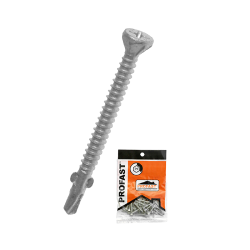 (50ตัว)สกรูไม้ฝาPF 7X45มีปีก