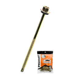 (50ตัว)สกรูลอนคู่PF 4"10X95*20