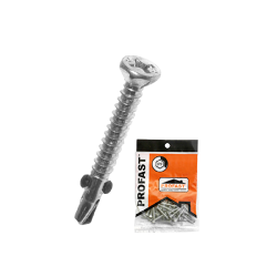 (50ตัว)สกรูไม้ฝามีปีกPF8X45