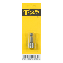 หัวจับหกเหลี่ยม#8PF T-25*12