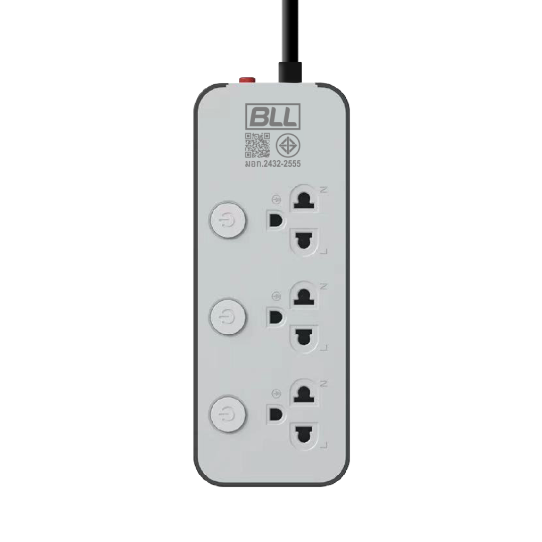 ปลั๊กราง3ช่อง3สวิตซ์BLL3M(B41)