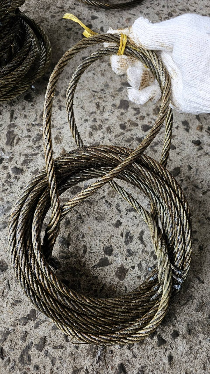 ลวดสลิงไส้เหล็ก8MM6M