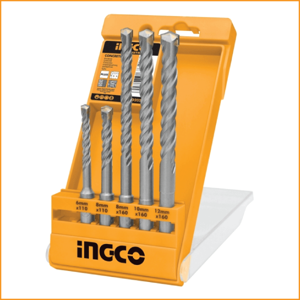 ชุดดอกสว่านเจาะปูนINGCOSET5 #AKDB3055*40