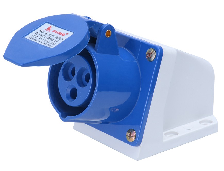 พาวเวอร์ปลั๊ก2สาย3ขาSUMO16A(P1-113-6H)เมีย