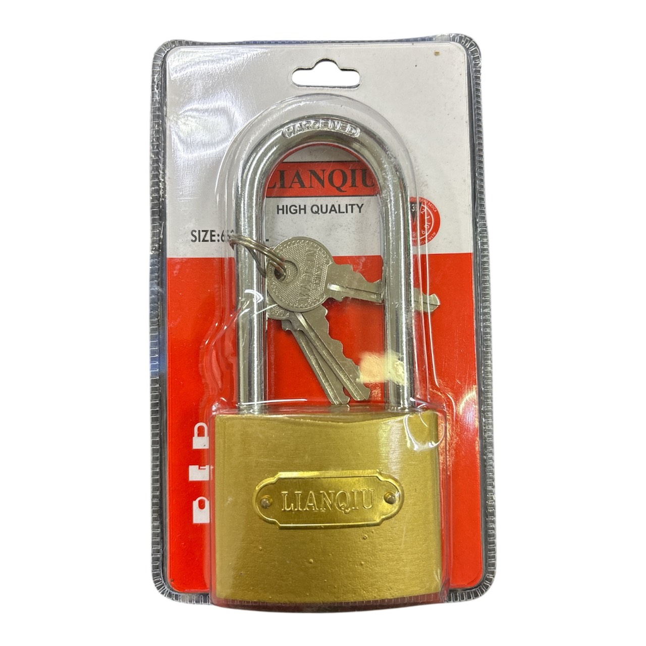 มกจ.คอยาวสปริงทองLIANQIU63MM