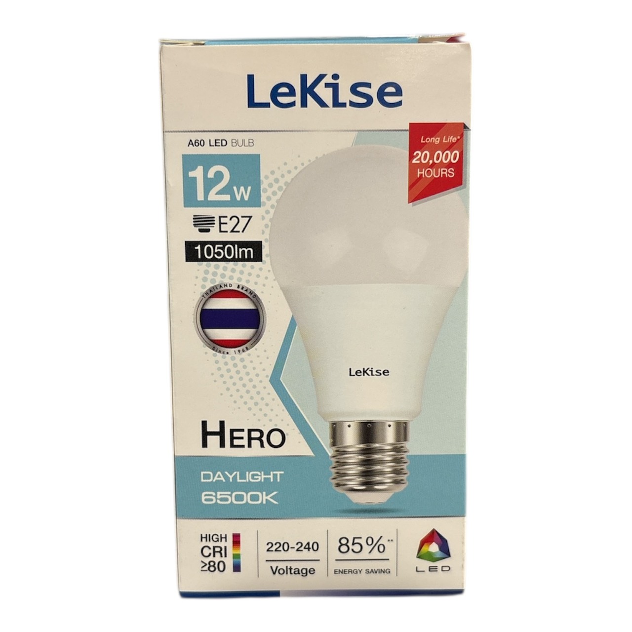 หลอดLED BLUB A60 DL LEKISE 12WHERO E27*100