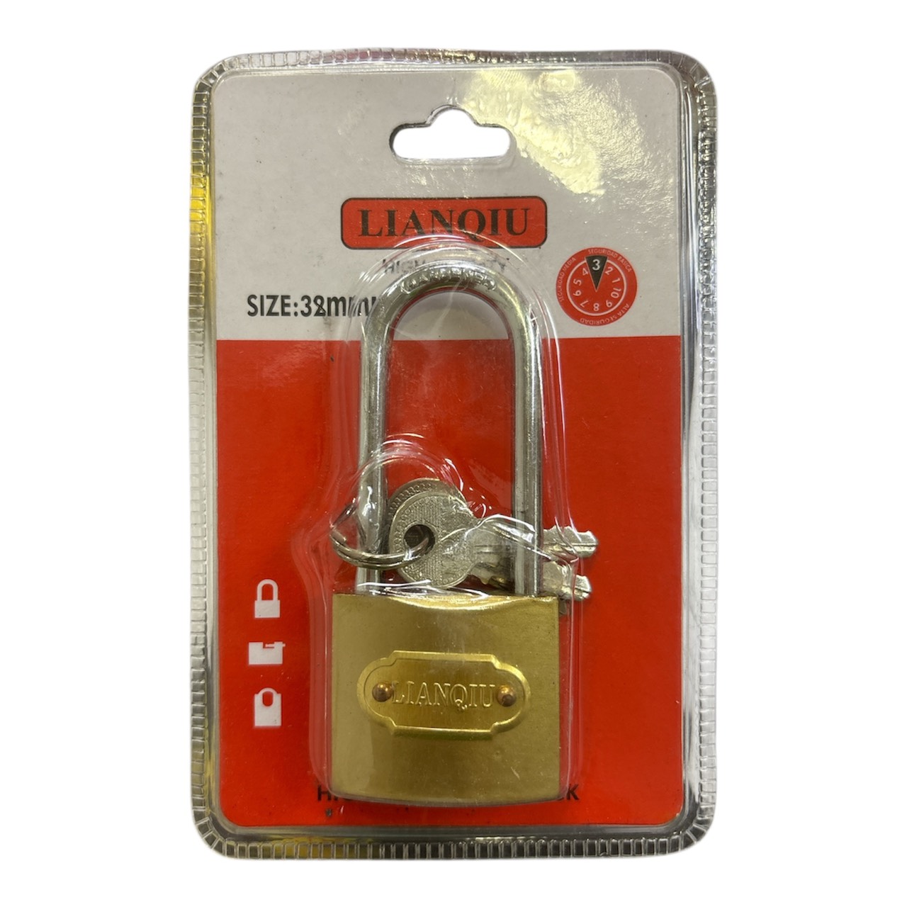 มกจ.คอยาวสปริงทองLIANQIU32MM