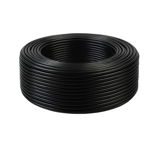 สายไฟTHW ดำสายไฟไทย 1X2.5 100M 