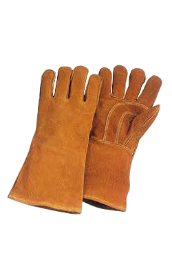 ถุงมือเชื่อมเหล็ก 14"