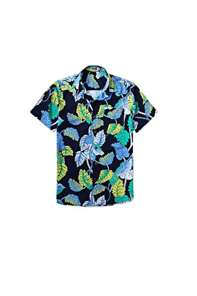 เสื้อลายดอกผ้าฮาวาย