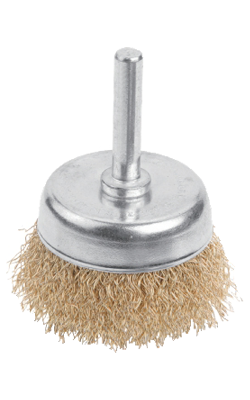 แปรงลวดถ้วยTOLSEN2"x1/4"มีแกน 77548*20