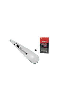 บาร์โซ่หัวโตSTIHL 12"+โซ่OREGON25ฟัน