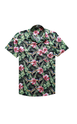 เสื้อลายดอกชาย