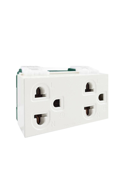 เต้ารับกราวด์คู่3ช่องNANO16A250VNN-P601*200