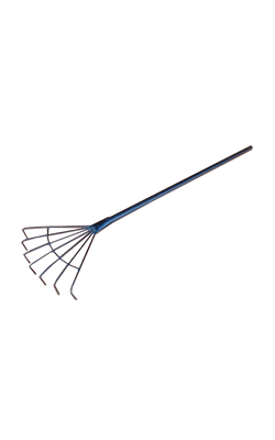 คราดมือเสือ+ด้ามเหล็ก