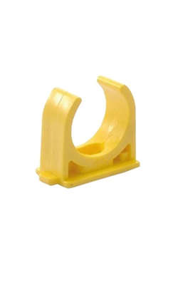 คลิปก้ามปูร้อยสายเหลือง SCG1/2"(18MM)