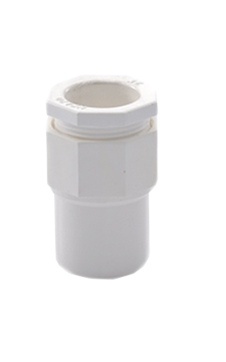 ข้อต่อเข้ากล่องขาว NANO16MMNNCN16*300