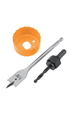 โฮลซอ เจาะลูกบิดTOLSENSET3 75868*10