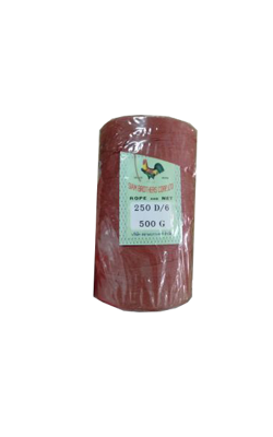 เชือกทอเสื่อแดง 0.5KG