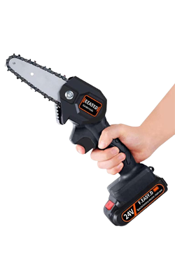 ค.เลื่อยโซ่ยนต์พกพาCHAIN SAW24V4" C100แบบชาร์จ