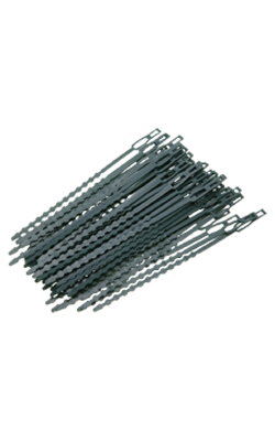 เคเบิ้ลไทร์ก้างปลาเขียว 50ชิ้น