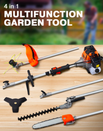 ค.ตัดหญ้า+อุปกรณ์ทำสวนอเนกประสงค์4in1
