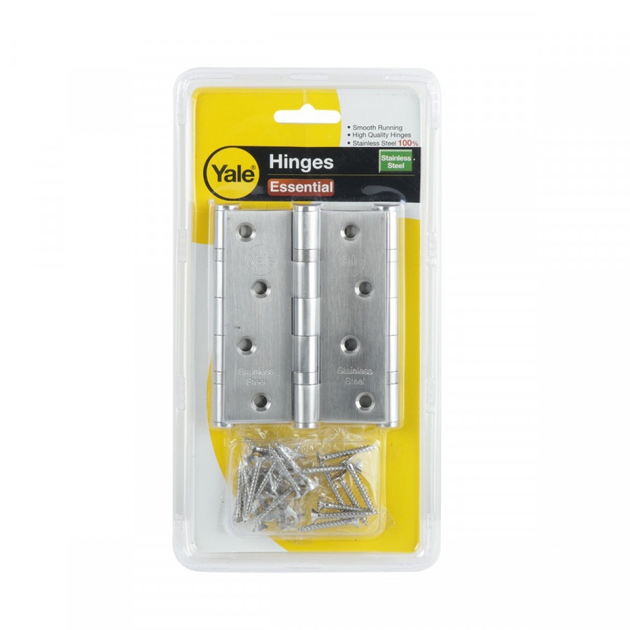 บานพับประตูYALE4"X3"X2MM202(SL4320BBP3E2)SET3