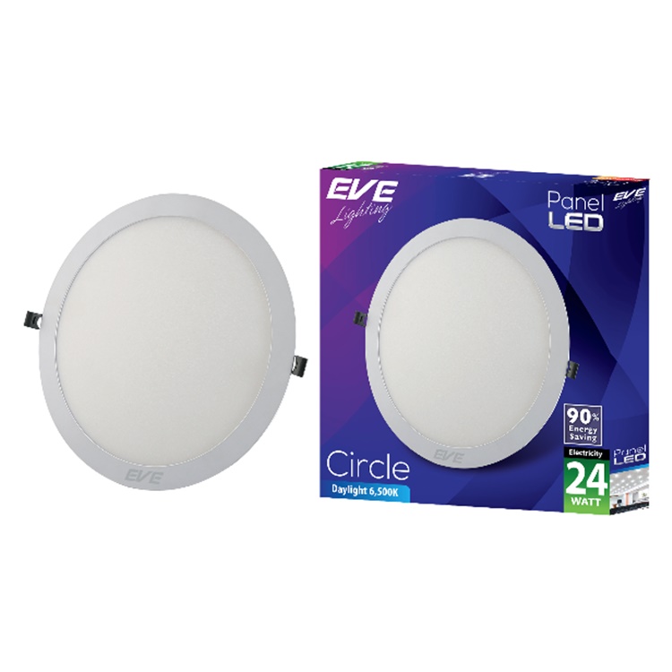 โคมพาเนลไลท์LEDหน้ากลมEVE 15W6"