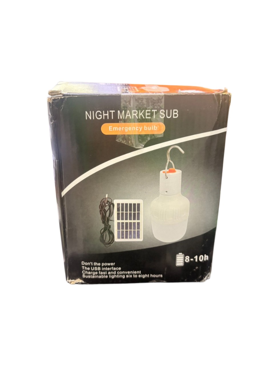 หลอดไฟฉุกเฉิน+แผงโซล่าฯ LED102-D1A