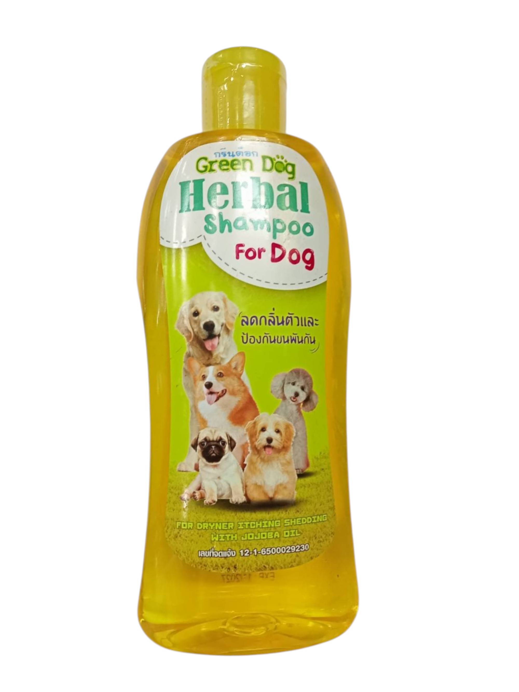ชพ.สุนัขเหลือง กรีนด็อก400MLลดกลิ่นตัว