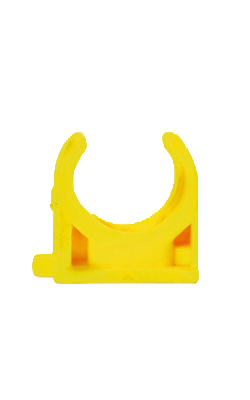 คลิปก้ามปูร้อยสายเหลือง SCG3/8"(15MM)